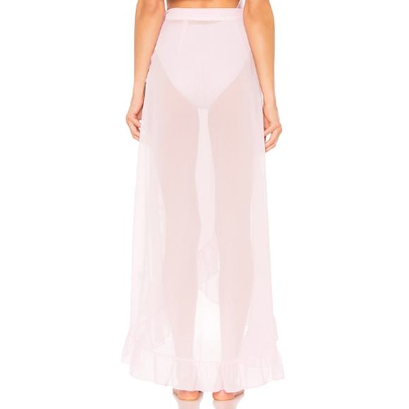 Tularosa Nala Wrap Skirt in Lilac NWT Size Small - Picture 3 of 3